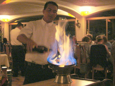 Bananas Flamb&eacute;.